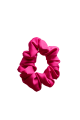 Gumka do włosów typu Scrunchie z satyny jedwabnej fuksja Milano