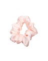 Scrunchie z satyny jedwabnej pudrowy róż Palermo