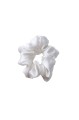 Scrunchie jedwabna w kolorze kość słoniowa Sole
