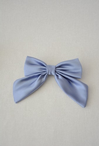 Spinka do włosów kokardka niebieska gołębia Princess