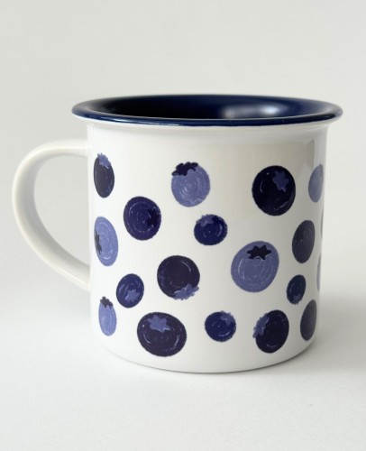 Ceramiczny kubek Borówki