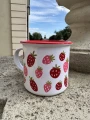 Ceramiczny kubek Truskawki