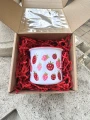 Ceramiczny kubek Truskawki - opcja zapakuj na prezent
